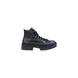 Converse Black Leather Ankle Women's Boots